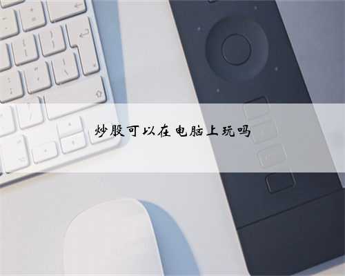 炒股可以在电脑上玩吗