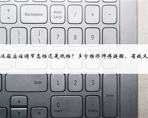 冬天冰箱应该调节高档还是低档？多亏维修师傅提醒，省钱又制冷