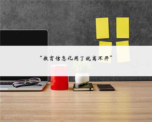 “教育信息化用了就离不开”