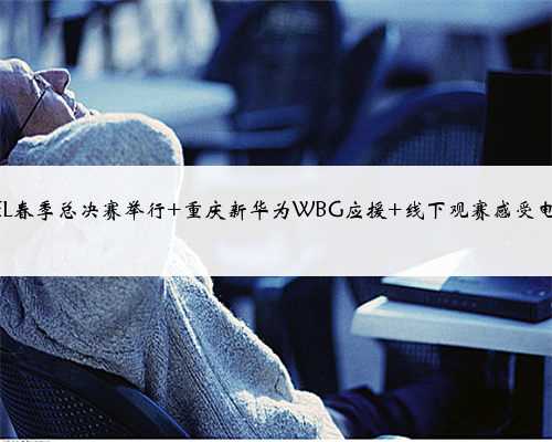 2023PEL春季总决赛举行 重庆新华为WBG应援 线下观赛感受电竞魅力