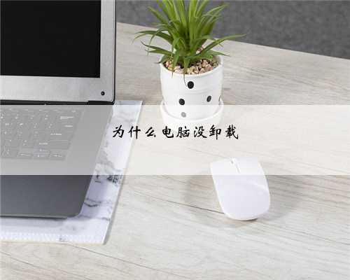 为什么电脑没卸载