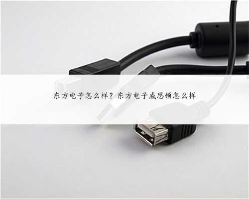 东方电子怎么样？东方电子威思顿怎么样