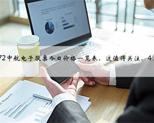 600372中航电子股票今日价格一览表，这值得关注，4月21日