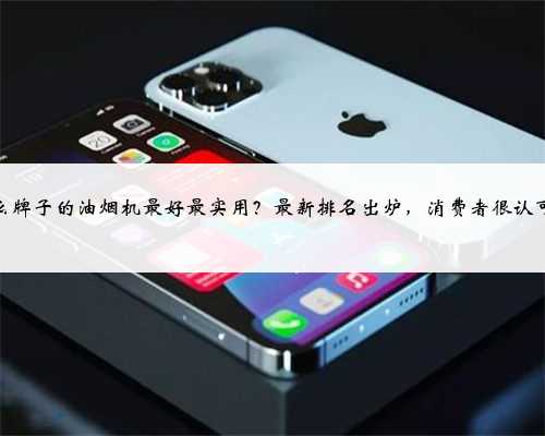 什么牌子的油烟机最好最实用？最新排名出炉，消费者很认可！