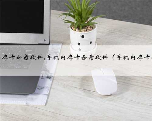 手机内存卡加密软件,手机内存卡杀毒软件（手机内存卡加密）