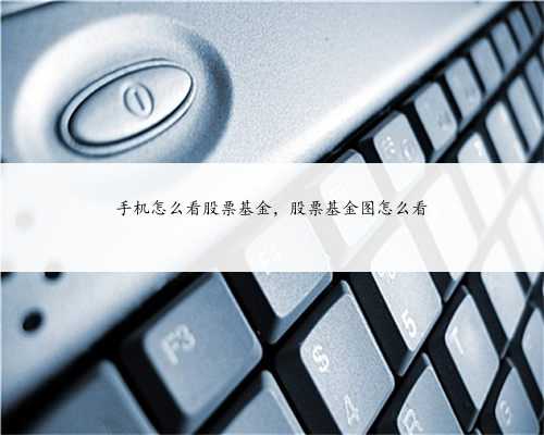 手机怎么看股票基金，股票基金图怎么看