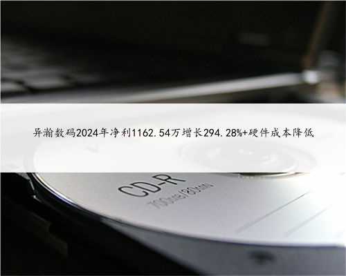 异瀚数码2024年净利1162.54万增长294.28% 硬件成本降低