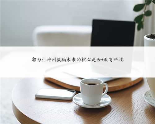 郭为：神州数码未来的核心是云+教育科技