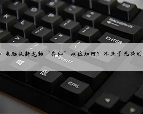 《神武3》电脑版新宠物“弈仙”地位如何？不亚于死骑的输出选择