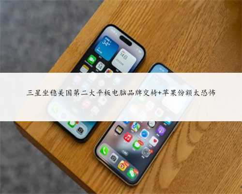 三星坐稳美国第二大平板电脑品牌交椅 苹果份额太恐怖