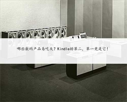 哪些数码产品易吃灰？Kindle排第二，第一竟是它！