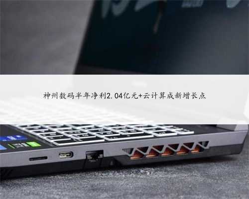神州数码半年净利2.04亿元 云计算成新增长点