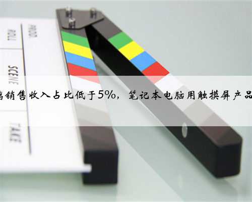 莱宝高科：ITO导电玻璃销售收入占比低于5%，笔记本电脑用触摸屏产品营业收入