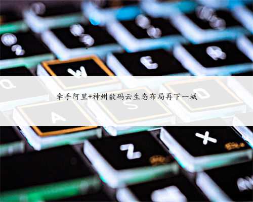 牵手阿里 神州数码云生态布局再下一城