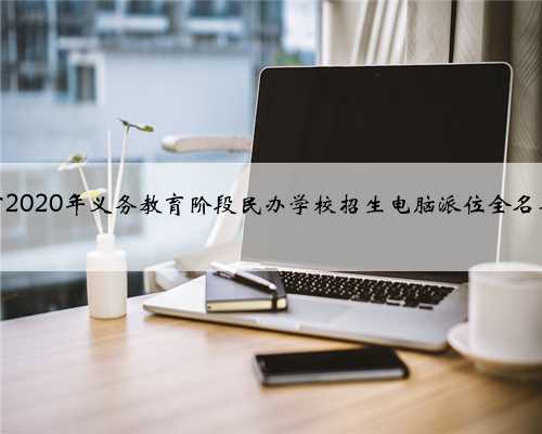 东阳市2020年义务教育阶段民办学校招生电脑派位全名单公布