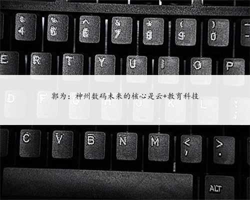 郭为：神州数码未来的核心是云+教育科技