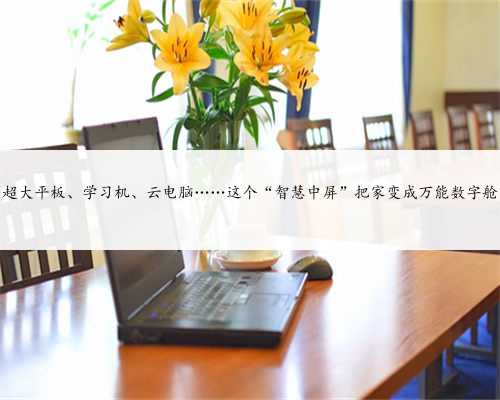 超大平板、学习机、云电脑……这个“智慧中屏”把家变成万能数字舱