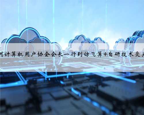 深圳计算机用户协会会长一行到访飞算 自研技术受关注